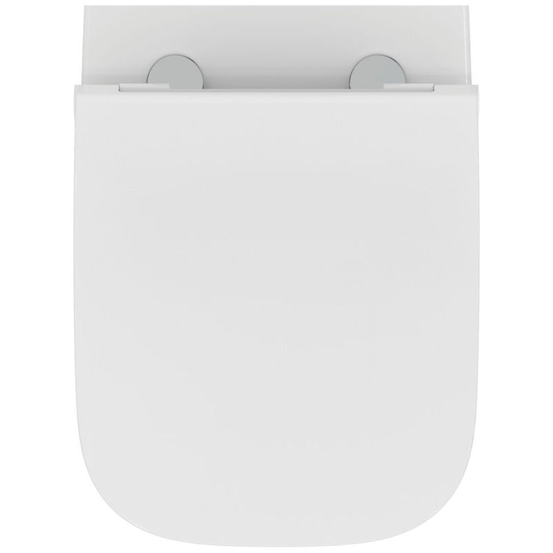 Подвесной унитаз Ideal Standard i.life S 48 см с технологией RimLS с тонким сиденьем Soft-close / T459201+T532801