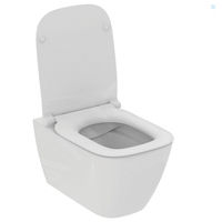 Подвесной унитаз Ideal Standard i.life B с технологией RimLS с сиденьем Slim Soft-close / T461401+T500301 — 4