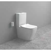 Напольный унитаз Ideal Standard i.life S безободковый пристенный + сиденье Soft-close / T500001+T473501+T532901 — 7