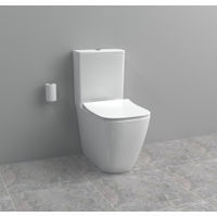 Напольный унитаз Ideal Standard i.life S безободковый пристенный + сиденье Soft-close / T500001+T473501+T532901 — 8