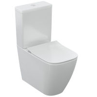 Напольный унитаз Ideal Standard i.life S безободковый пристенный + сиденье Soft-close / T500001+T473501+T532901 — 1