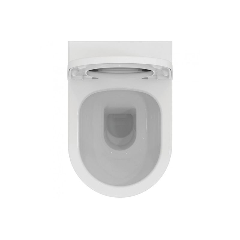 Подвесной унитаз Ideal Standard Ellisse T569201 безободковый с крышкой Soft-Close