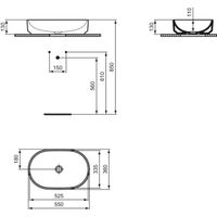 Раковина Ideal Standard i.life O T573201 овальная белая — 5