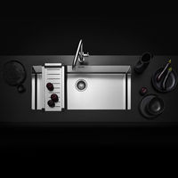 Кухонная мойка из нержавеющей стали TASCA CANOVA 70 Золото PVD — 2