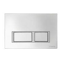 Инсталляция для унитаза TECE spring S401201 с пластиковой панелью смыва V хром глянцевый — 2