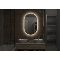 Зеркало Misty Титавин 600х1000 Led холодная подсветка ореол с подогревом — 2