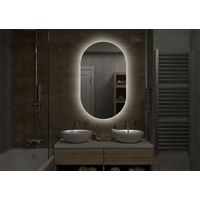 Зеркало Misty Титавин 650х1100 Led холодная подсветка ореол с подогревом — 3