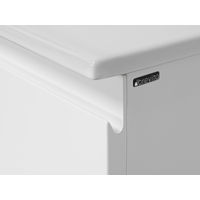 Тумба под раковину Brevita Tivolli 60 подвесная с 2 ящ. / Tiv-09060-0102Я белая матовая эмаль — 6