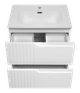 Tivolli - 60 Тумба подвесная, с 2 ящ., белая матовая эмаль