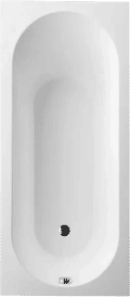 Ванна квариловая Villeroy&Boch Oberon 170x75, с ножками, без отв перелива, белая, UBQ170OBE2V-01