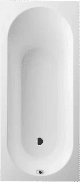 Ванна квариловая Villeroy&Boch Oberon 170x75, с ножками, без отв перелива, белая, UBQ170OBE2V-01