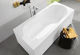 Ванна квариловая Villeroy&Boch Oberon 170x75, с ножками, без отв перелива, белая, UBQ170OBE2V-01