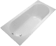 Ванна квариловая Villeroy&Boch Oberon 170x75, с ножками, без отв перелива, белая, UBQ170OBE2V-01