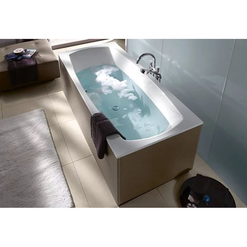 Квариловая ванна Villeroy&Boch My Art UBQ180MYA2V-01 180×80 с ножками белая