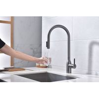 Смеситель для кухни Paulmark Universal Un213880-GM вороненая сталь — 6