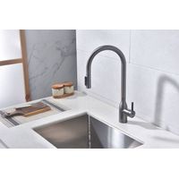 Смеситель для кухни Paulmark Universal Un213880-GM вороненая сталь — 5