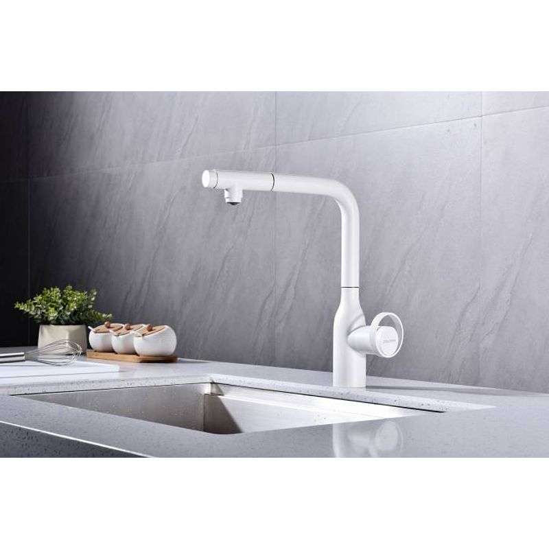 Смеситель для кухни Paulmark Urban Ur213104-431 белый матовый