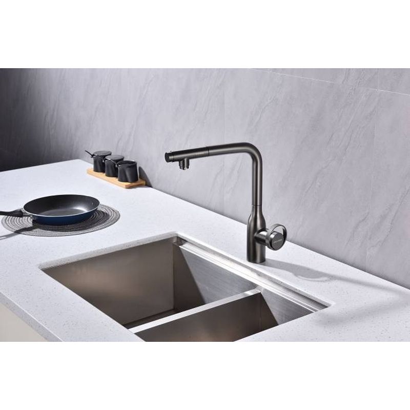 Смеситель для кухни Paulmark Urban Ur213104-B (GM) беретта