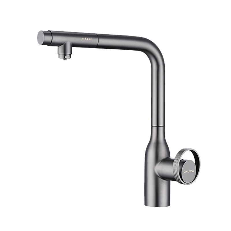Смеситель для кухни Paulmark Urban Ur213104-B (GM) беретта