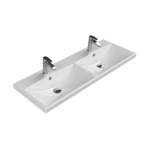 Раковина CeraStyle Elite 120х45 см / VB032B52U00 белый