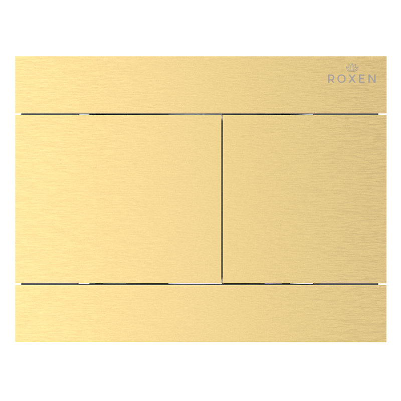 Кнопка смыва Roxen Velar 420300GB (брашированное золото)