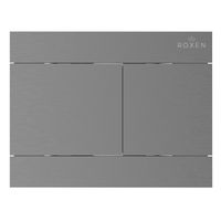 Кнопка смыва Roxen Velar 420300GM (оружейная сталь) — 1
