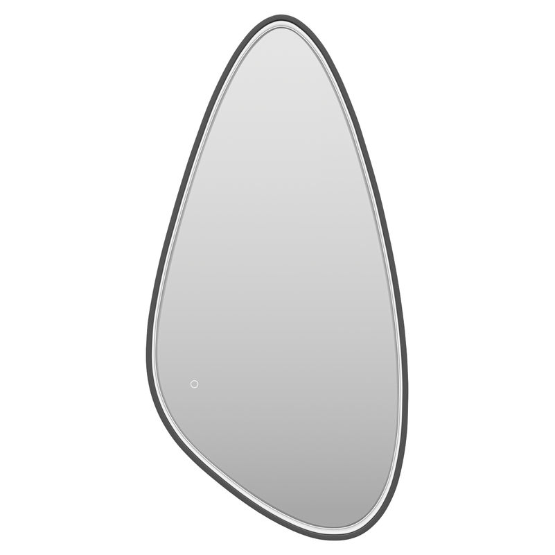 Зеркало Brevita Venus 600х1200 сенсор нейтральный свет / VEN-Var-060-black (черный)