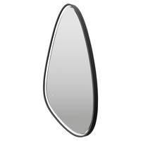 Зеркало Brevita Venus 600х1200 сенсор нейтральный свет / VEN-Var-060-black (черный) — 2