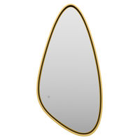 Зеркало Brevita Venus 600х1200 сенсор нейтральный свет / VEN-Var-060-gold (золото) — 4