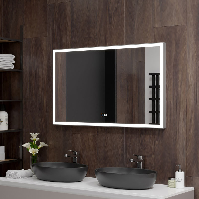 Зеркало Misty Веритате 1000х600 Led холодная подсветка с подогревом / ВЕР-02-100/60-14