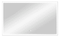 ВЕРИТАТЕ - 1000х600 Зеркало Led, с сенс. на зеркале, холодная подсветка с подогревом