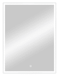ВЕРИТАТЕ - 600х800 Зеркало Led, с сенс. на зеркале, холодная подсветка с подогревом