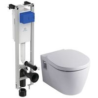 Унитаз подвесной с инсталляцией Ideal Standard Connect W220101 (E803501; E712701; E233267) — 1