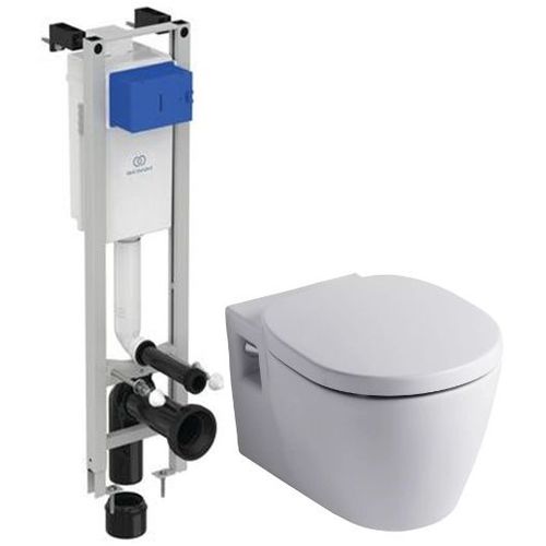 Унитаз подвесной с инсталляцией Ideal Standard Connect W220101 (E803501; E712701; E233267)