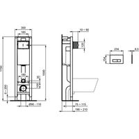 Унитаз подвесной с инсталляцией Ideal Standard Connect W220101 (E803501; E712701; E233267) — 9