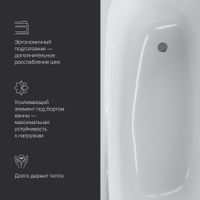 Акриловая ванна AM.PM Sensation W30A-170-075W-A 170×75 — 6