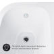 W72A-160R100W-A2 Ванна акриловая spirit  ассиметричная 160x100, без слива/перелива, правосторонняя