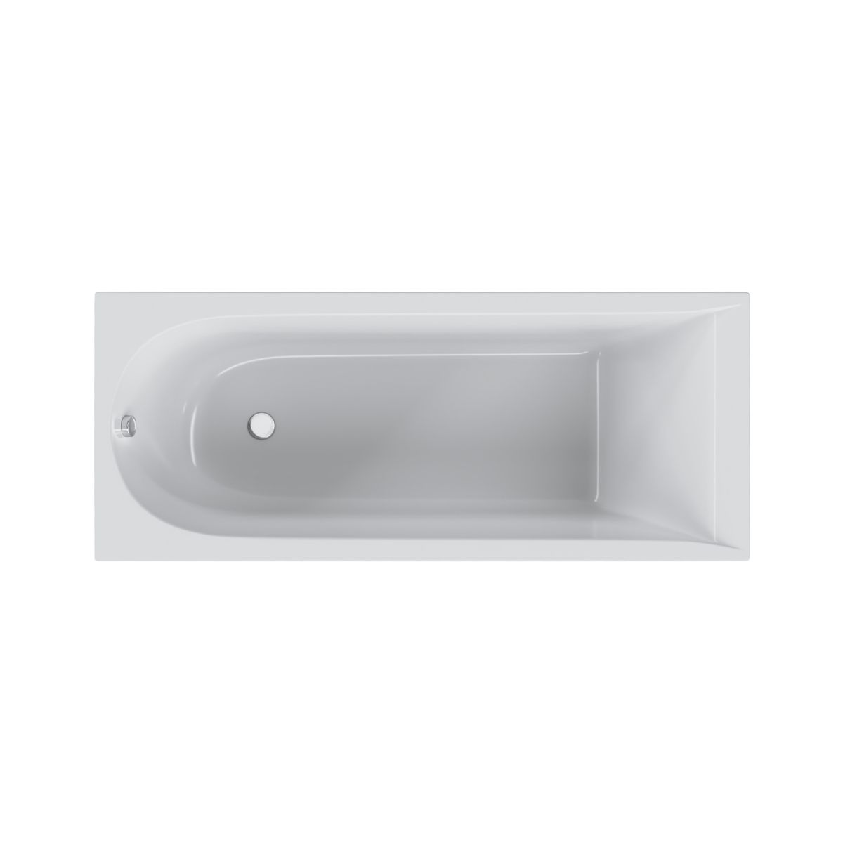 W72A-170-070W-A2 Ванна акриловая spirit 170x70, без слива/перелива
