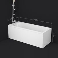 Акриловая ванна AM.PM Spirit W72A-180-080W-A2 180×80 — 8