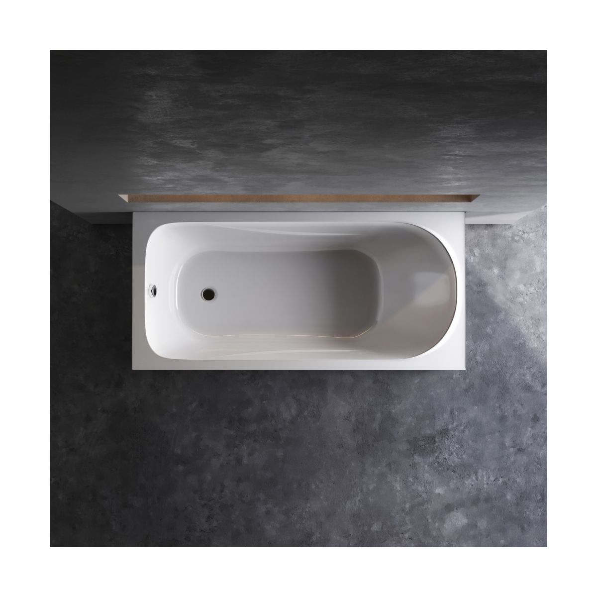 W76A-150-070W-A Sense New, ванна акриловая А0 150х70, см