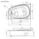 W80A-170L110W-A Like, ванна акриловая 170х110 см, левосторонняя, шт