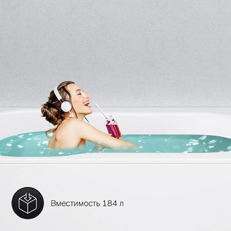W88A-170-070W-A X-Joy, ванна акриловая A0 170x70 см, шт