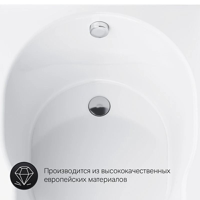 W88A-170-070W-A X-Joy, ванна акриловая A0 170x70 см, шт