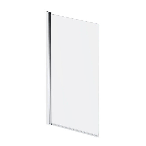 Шторка на ванну AM.PM Gem 80×140 поворотная / W90BS-D080-140CT хром + прозрачное стекло