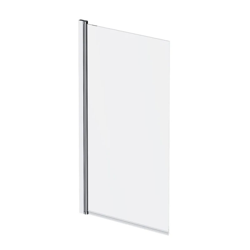 Шторка на ванну AM.PM Gem 80×140 поворотная / W90BS-D080-140CT хром + прозрачное стекло