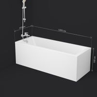 Акриловая ванна AM.PM Gem W93A-180-070W-A 180×70 — 8