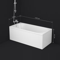 Акриловая ванна AM.PM X-Joy W94A-150-070W-A1 150×70 — 8