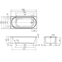 Акриловая ванна AM.PM X-Joy W94A-150-070W-A1 150×70 — 10