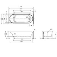Акриловая ванна AM.PM X-Joy W94A-170-070W-A1 170×70 — 10