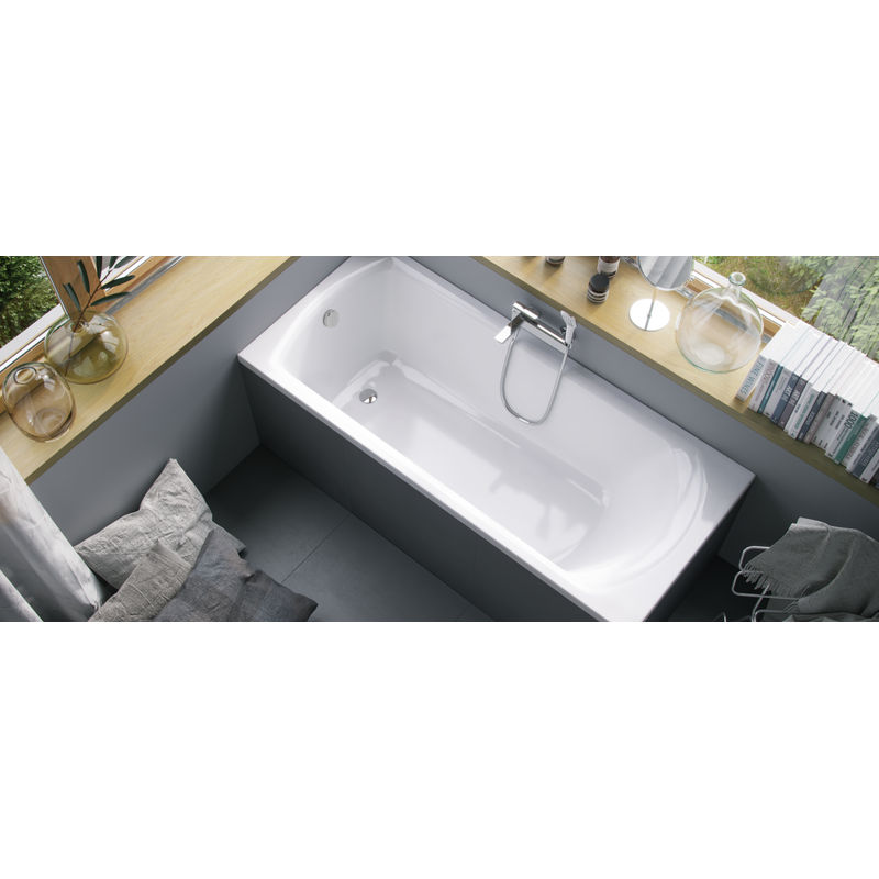 Акриловая ванна Excellent Lamia Slim WAEX.LAM17WHS 170×75 без ножек